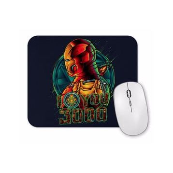 Baskı Dükkanı Mini Iron Man Mouse Pad