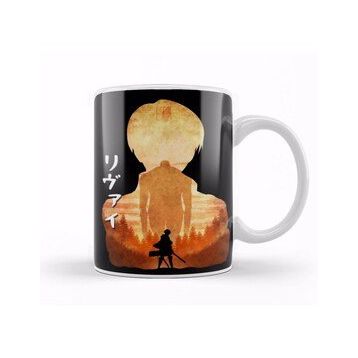Baskı Dükkanı Minimalist Silhouette Levi Kupa
