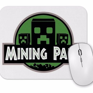 Baskı Dükkanı Mining Park Mouse Pad