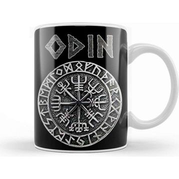 Baskı Dükkanı Mjölnir Thor Porselen Kupa