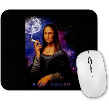 Baskı Dükkanı Mona Galaxia Fire Mouse Pad