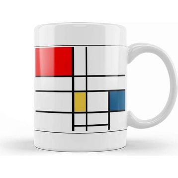 Baskı Dükkanı Mondrian Kupa