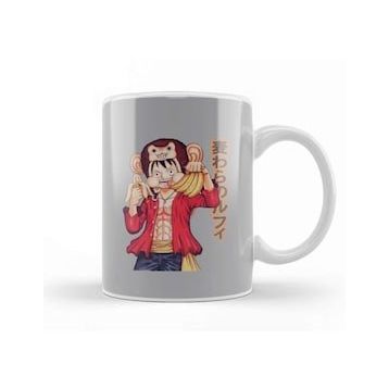 Baskı Dükkanı Monkey D Luffy Cute Banana Edition Kupa