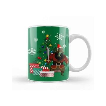 Baskı Dükkanı Monkey Island Lechuck Around The Christmas Tree Kupa