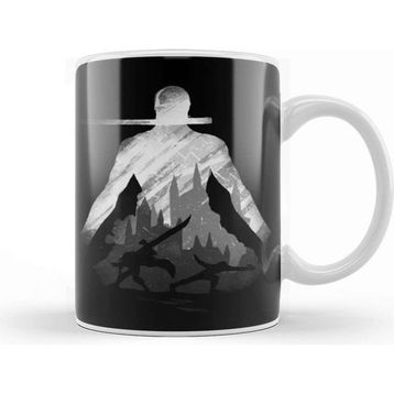 Baskı Dükkanı Monochrome Hunter Zoro Kupa