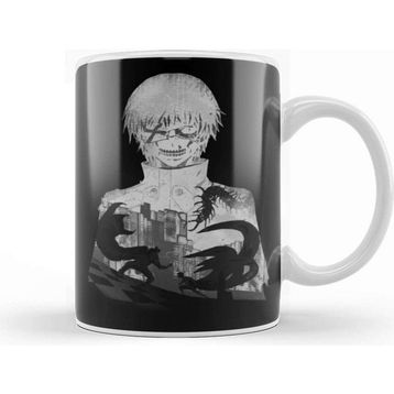 Baskı Dükkanı Monochrome Kaneki Kupa