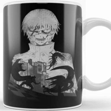 Baskı Dükkanı Monochrome Kaneki Kupa