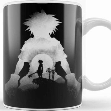 Baskı Dükkanı Monochrome Keyblade Kupa