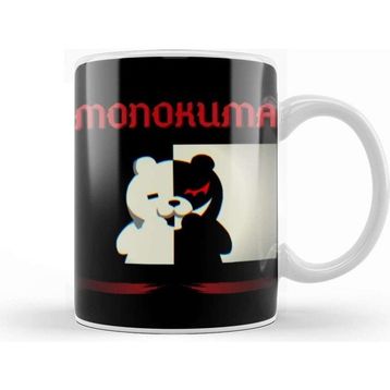 Baskı Dükkanı Monokuma Danganronpa Kupa