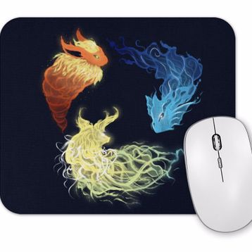 Baskı Dükkanı Monster Reeveelution Mouse Pad