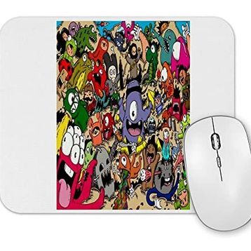 Baskı Dükkanı Monstros Coloridos Mouse Pad