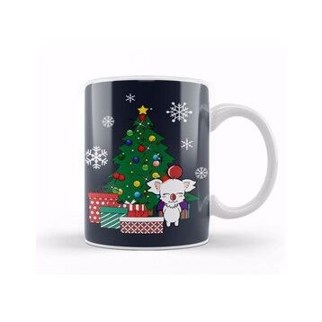 Baskı Dükkanı Moogle Around the Christmas Tree Final Fantasy Kupa