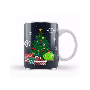 Baskı Dükkanı Mooncake Around The Christmas Tree Final Space Kupa