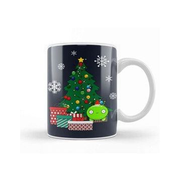 Baskı Dükkanı Mooncake Around The Christmas Tree Final Space Kupa