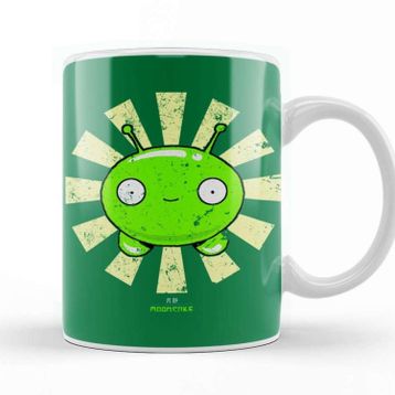 Baskı Dükkanı Mooncake Retro Japanese Final Space Kupa