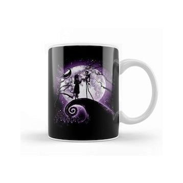 Baskı Dükkanı Moonlight Nightmare (Purple) Kupa