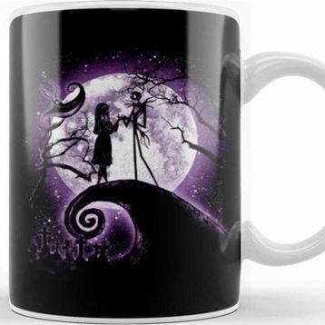 Baskı Dükkanı Moonlight Nightmare (Purple) Kupa