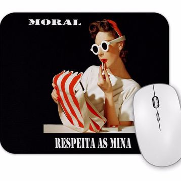 Baskı Dükkanı Moral Respeita As Mina Mouse Pad