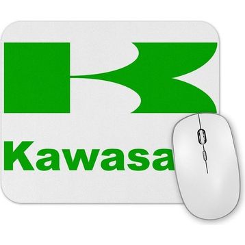 Baskı Dükkanı Motor Kawasaki Logo Mouse Pad