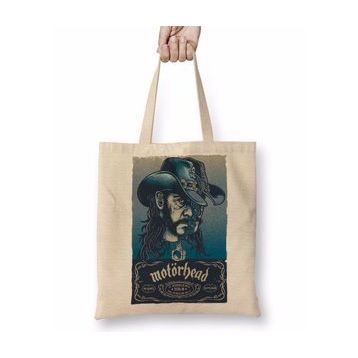 Baskı Dükkanı Motörhead Konser Bez Uzun Saplı Krem Rengi Çanta