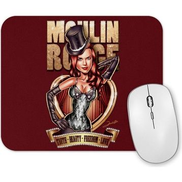 Baskı Dükkanı Moulin Rouge Satine Mouse Pad