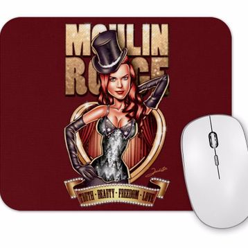 Baskı Dükkanı Moulin Rouge Satine Mouse Pad