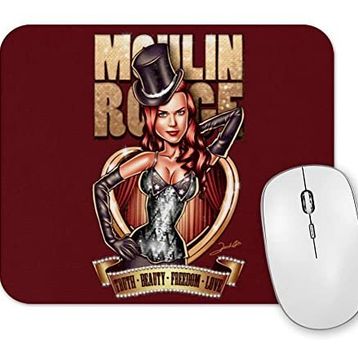 Baskı Dükkanı Moulin Rouge Satine Mouse Pad