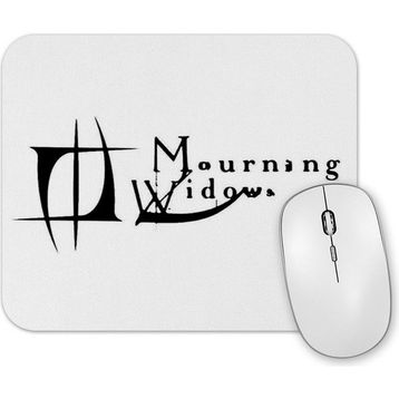 Baskı Dükkanı Mourning Widows Logo Mouse Pad