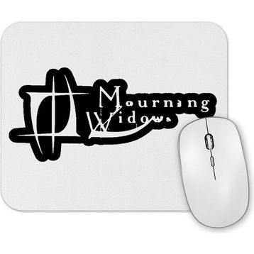 Baskı Dükkanı Mourning Widows Logo Mouse Pad