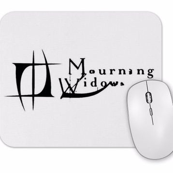 Baskı Dükkanı Mourning Widows Logo Mouse Pad
