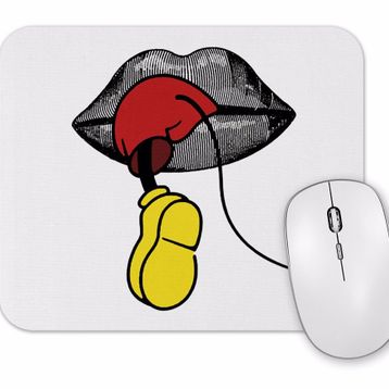 Baskı Dükkanı Mouse Na Boca Mouse Pad