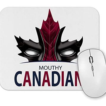 Baskı Dükkanı Mouthy Canadian Mouse Pad