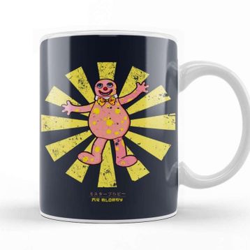 Baskı Dükkanı Mr Blobby Retro Japanese Kupa