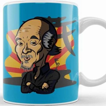 Baskı Dükkanı Mr Miyagi Art Kupa