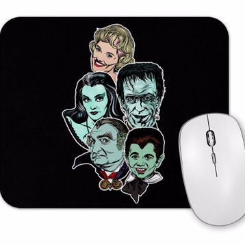 Baskı Dükkanı Munsters Rule Mouse Pad