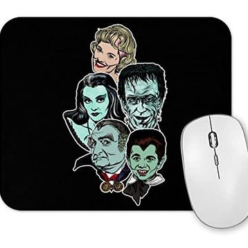 Baskı Dükkanı Munsters Rule Mouse Pad