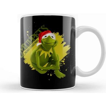 Baskı Dükkanı Muppets Kermit Christmas Kupa