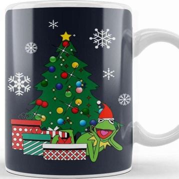 Baskı Dükkanı Muppets Kermit Christmas Kupa