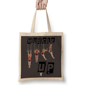 Baskı Dükkanı Muscle Up 01 Bez Çanta