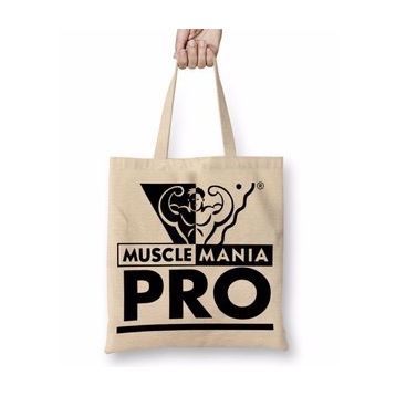 Baskı Dükkanı Musclemania Pro Logo Bez Çanta