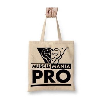 Baskı Dükkanı Musclemania Pro Logo Bez Çanta