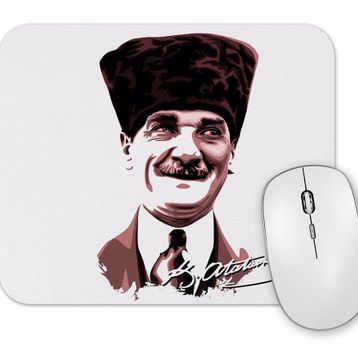 Baskı Dükkanı Mustafa Kemal Atatürk 04 Mouse Pad
