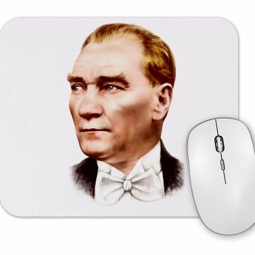 Baskı Dükkanı Mustafa Kemal Atatürk 05 Mouse Pad