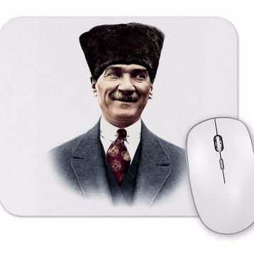 Baskı Dükkanı Mustafa Kemal Atatürk 06 Mouse Pad