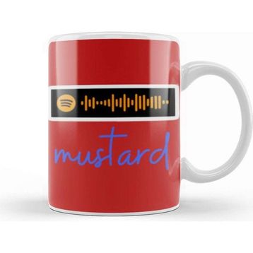 Baskı Dükkanı Mustard Music Kupa