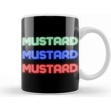 Baskı Dükkanı Mustard Music Kupa