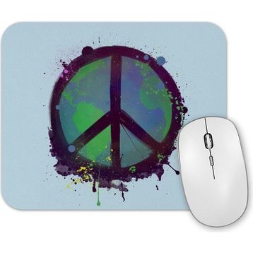 Baskı Dükkanı Muzik Barış Peace Mouse Pad