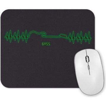 Baskı Dükkanı Muzik Bass 2 Mouse Pad