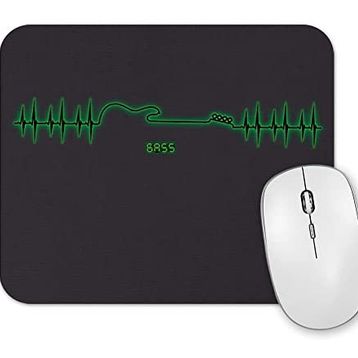 Baskı Dükkanı Muzik Bass 2 Mouse Pad