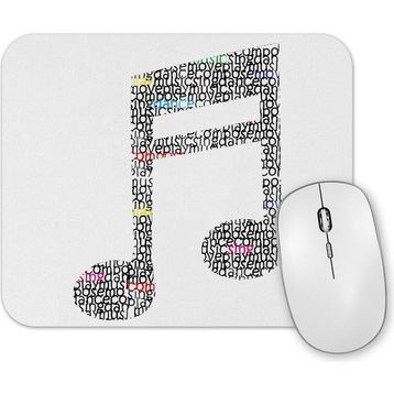 Baskı Dükkanı Müzik Nota Mouse Pad